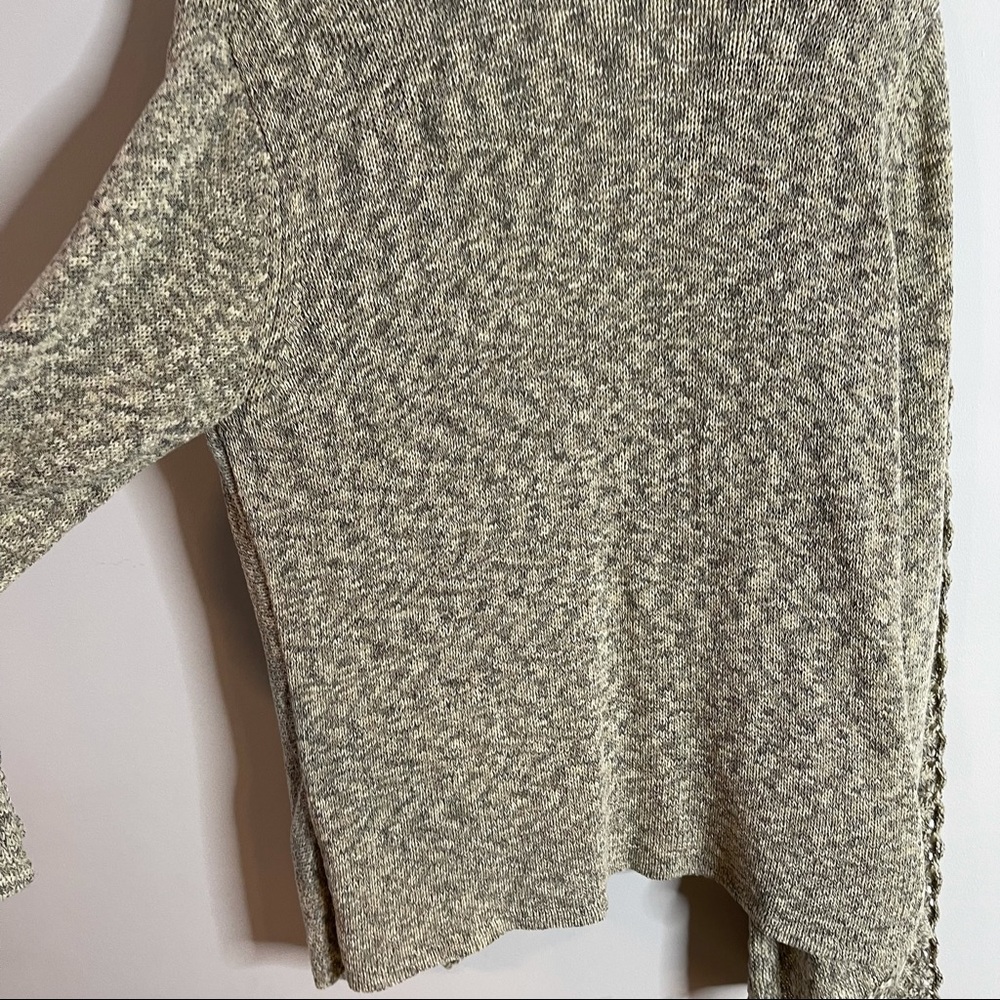 Jones NY collection tan open long sleeve cardigan - Picture 2 of 7
